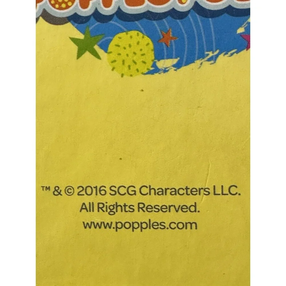Popples, Welcome to Popplopolis! 2016 By Bendon‎ Publishing VERY RARE BOARD BOOK